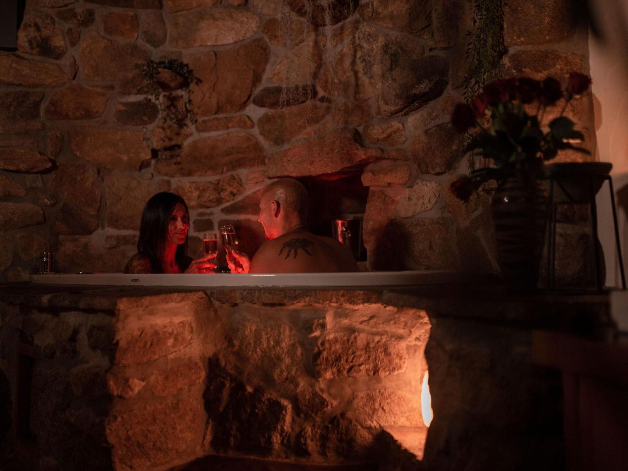 Holiday Home With Whirlpool And Sauna In ヴィヒタッハ エクステリア 写真