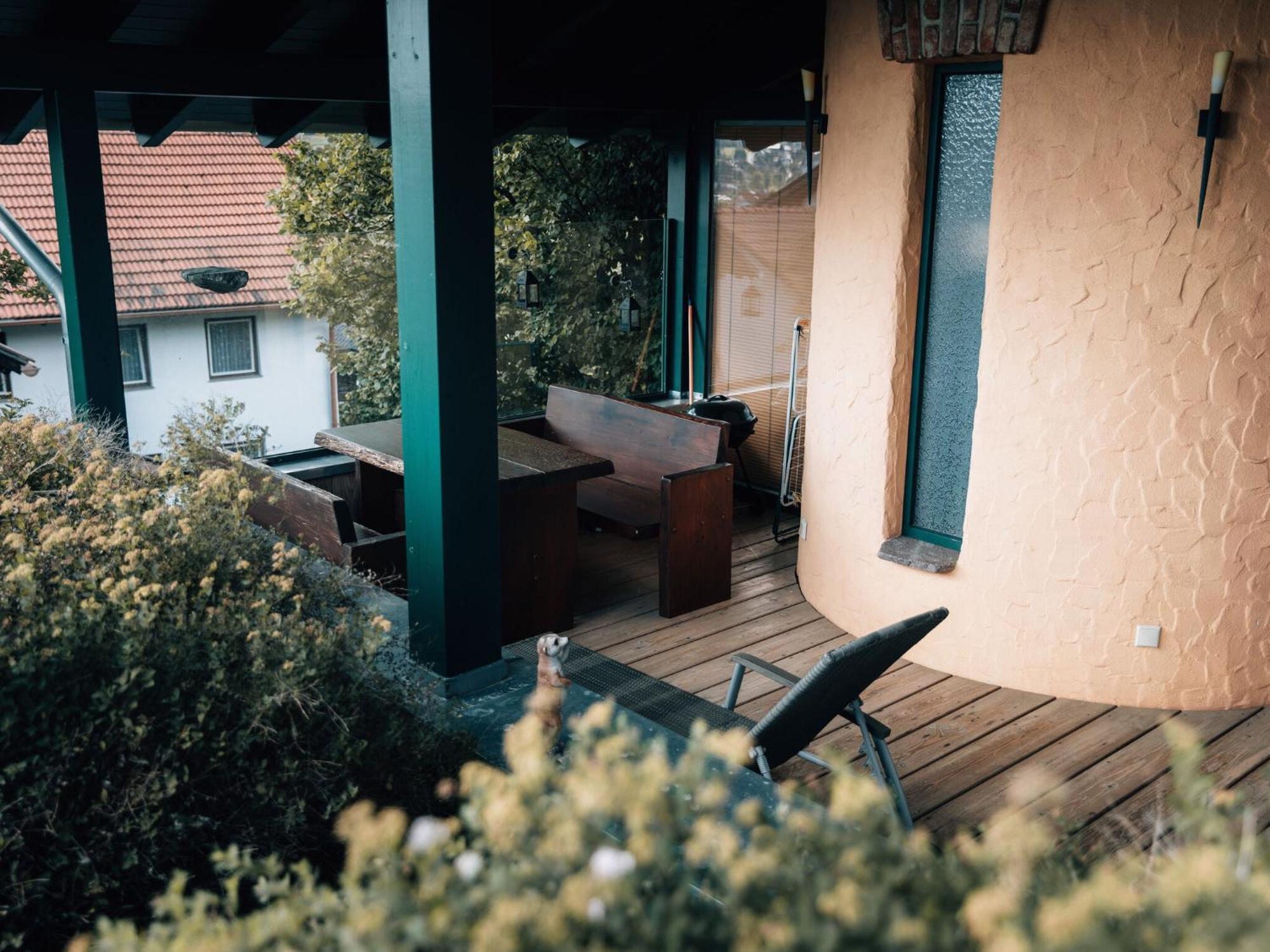 Holiday Home With Whirlpool And Sauna In ヴィヒタッハ エクステリア 写真