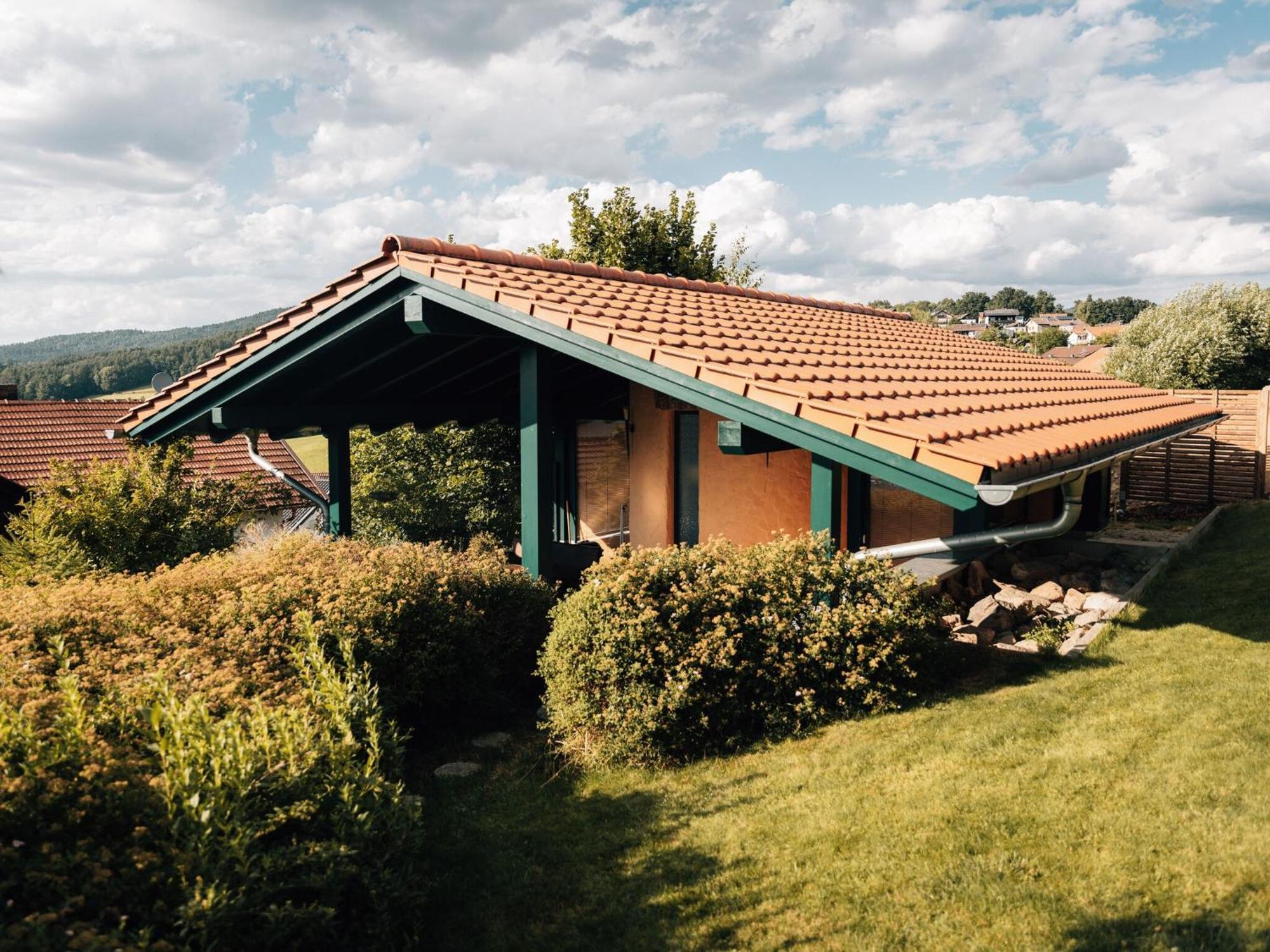 Holiday Home With Whirlpool And Sauna In ヴィヒタッハ エクステリア 写真